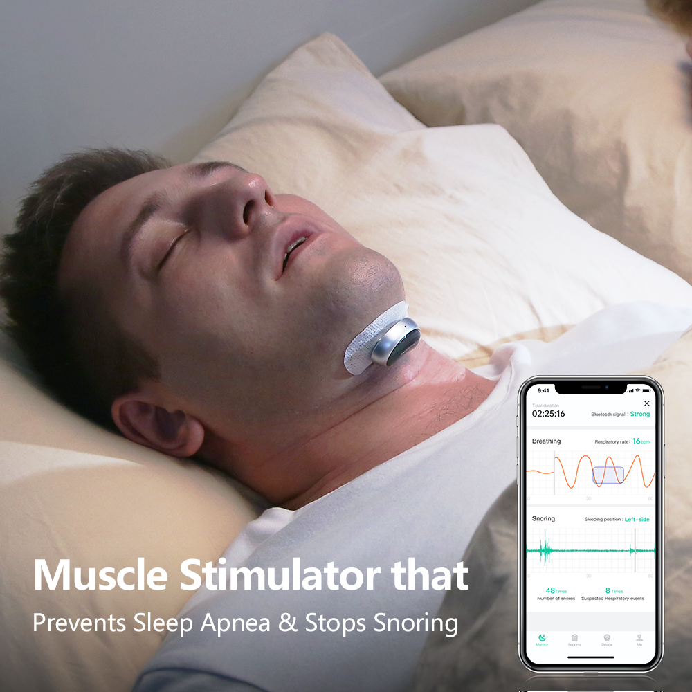 Smart Snore Stopper Electronic Muscle Stimulator Pro